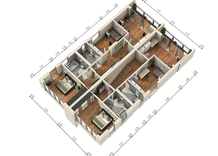 アパート Niesen - Aare Jungfrau Ag シュピーツ